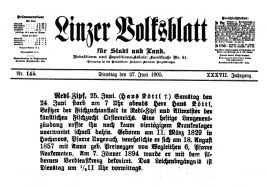 Linzer-Volksblatt-27-06-1905-Todesmedlung-Hans-Kottl a